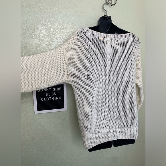 Vintage Multi Colored Checkered Knit Scoop Neck Sweater Size Medium - Picture 7 of 10